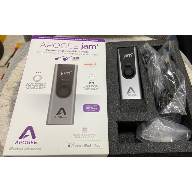 Apogee Jam+ オーディオインターフェース 超歓迎された noxcapital.de