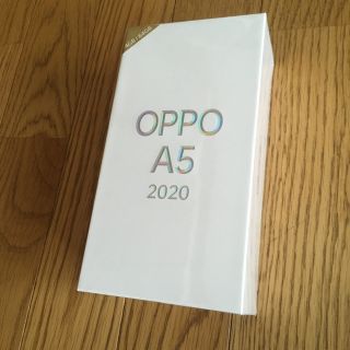 ラクテン(Rakuten)のOPPO A5 2020 64GB 匿名配送送料無料(スマートフォン本体)