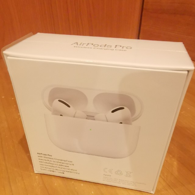 新品未開封シュリンクつきAirPods pro 新品未開封 - ヘッドフォン