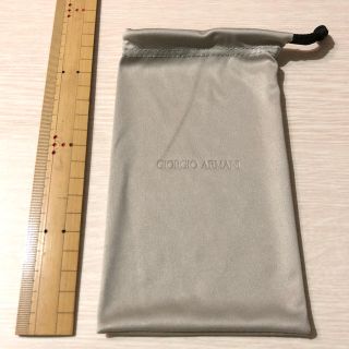 ジョルジオアルマーニ(GIORGIO ARMANI)の【新品】GIORGIO ARMANI サングラス入れ（巾着タイプ）(サングラス/メガネ)