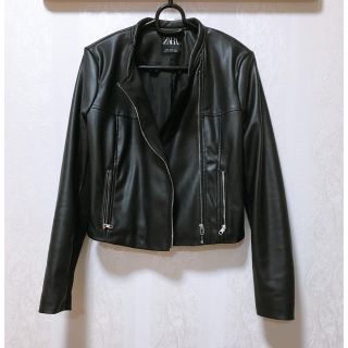 ザラ(ZARA)の新品未使用　ザラ　ライダース　ジャケット(ライダースジャケット)