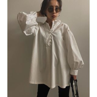 アメリヴィンテージ(Ameri VINTAGE)のPUFF SLEEVE COMBINATION TOP(シャツ/ブラウス(長袖/七分))