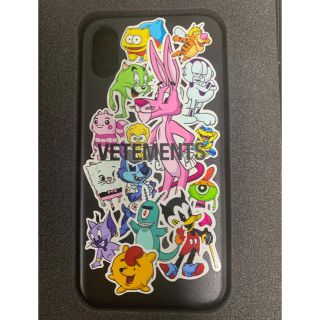 VETEMENTS iPhone xs ケース　エディターズノート　新品　未使用スマホ/家電/カメラ