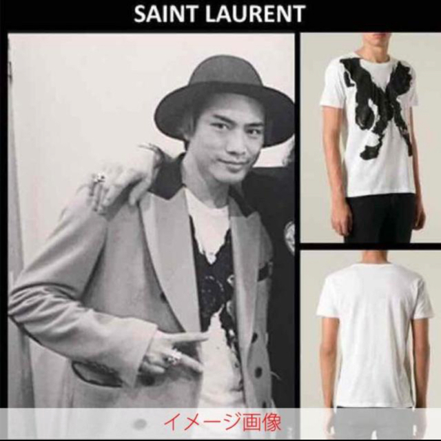サンローランパリ SAINT LAURENT PARIS Tシャツ S Mr.x www