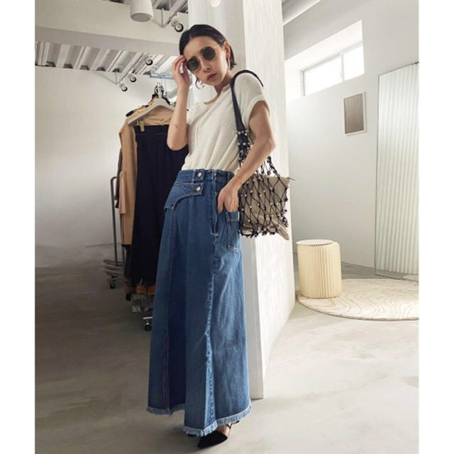 Ameri VINTAGE - Ameri VINTAGE WESTERN FLAP DENIM SKIRTの通販 by ...