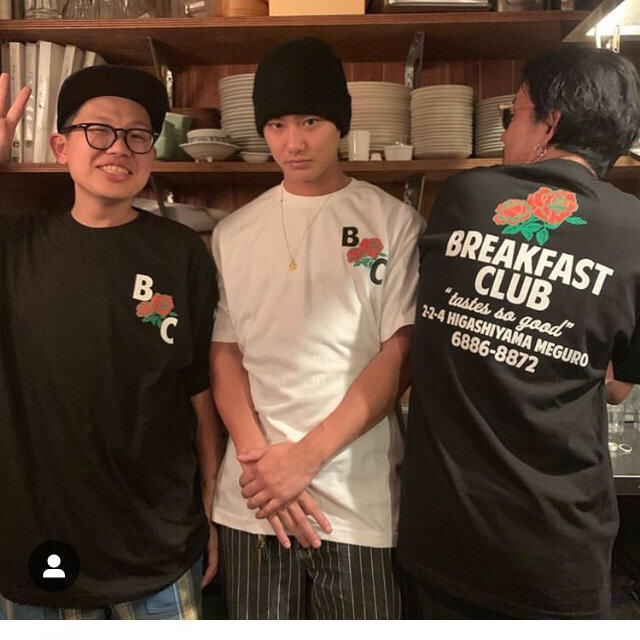 BREAKFAST CLUB Tシャツ BLACK Mサイズ 野村訓市