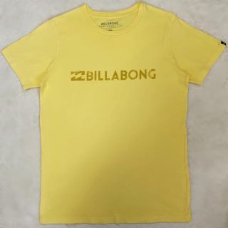 ビラボン(billabong)のBILLA BONG ビラボン Tシャツ ロゴT イエロー 黄色(Tシャツ/カットソー(半袖/袖なし))