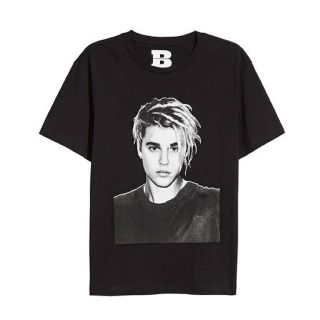 エイチアンドエム(H&M)のジャスティンビーバー　H&Mコラボ(Tシャツ/カットソー(半袖/袖なし))