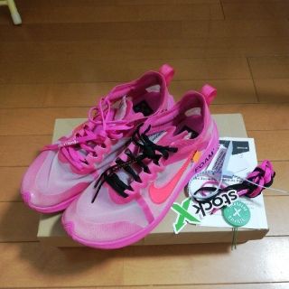 オフホワイト(OFF-WHITE)のoff white zoom fly pink 27cm(スニーカー)