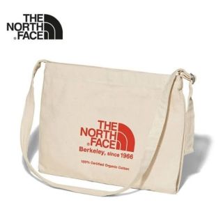 ザノースフェイス(THE NORTH FACE)の【新品】THE NORTH FACE ミュゼットバッグ   サコッシュ  赤(ショルダーバッグ)