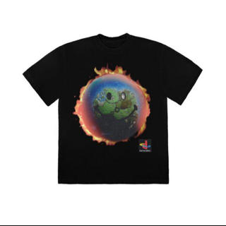 シュプリーム(Supreme)のtravis Scott world T-shirt 公式 Lブラック(Tシャツ/カットソー(半袖/袖なし))