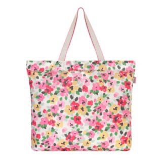 キャスキッドソン(Cath Kidston)のキャスキッドソン  新品　エコバッグ　ラージ　トートペインテッドパンジー(エコバッグ)