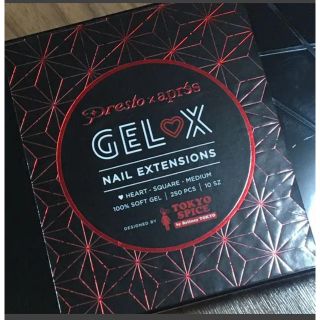 【日本未発売】ハートくりぬきネイルチップ♡GEL-X コスメ/美容のネイル(つけ爪/ネイルチップ)の商品写真