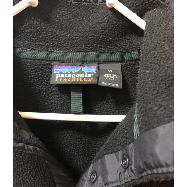 patagonia(パタゴニア)のパタゴニア　スナップT ブラック　xs メンズのジャケット/アウター(ブルゾン)の商品写真