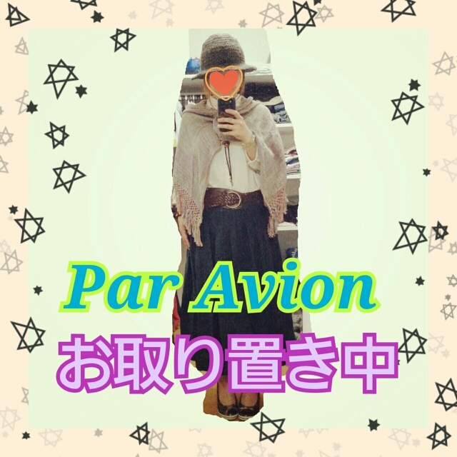 Par Avion(パラビオン)のケープ～しおりん様お取り置き レディースのジャケット/アウター(ポンチョ)の商品写真