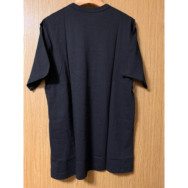 COMME des GARCONS(コムデギャルソン)の新品 2020AW新作 コムデギャルソンシャツTシャツ ロゴ 黒 ブラック XL メンズのトップス(Tシャツ/カットソー(半袖/袖なし))の商品写真