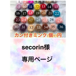 secorin様専用ページ(各種パーツ)