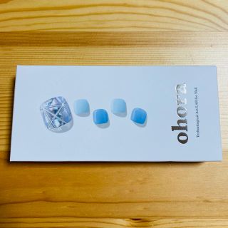 ohora ジェルネイルシール　フット１回分(ネイル用品)