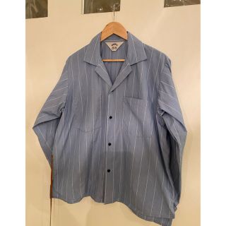 SUNSEA - SUNSEA HANK STRIPE GIGOLO SHIRTの通販 by sera's