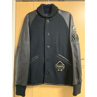 ヒステリックグラマー(HYSTERIC GLAMOUR)のヒステリックグラマー  スタジャン　M 黒　希少(スタジャン)