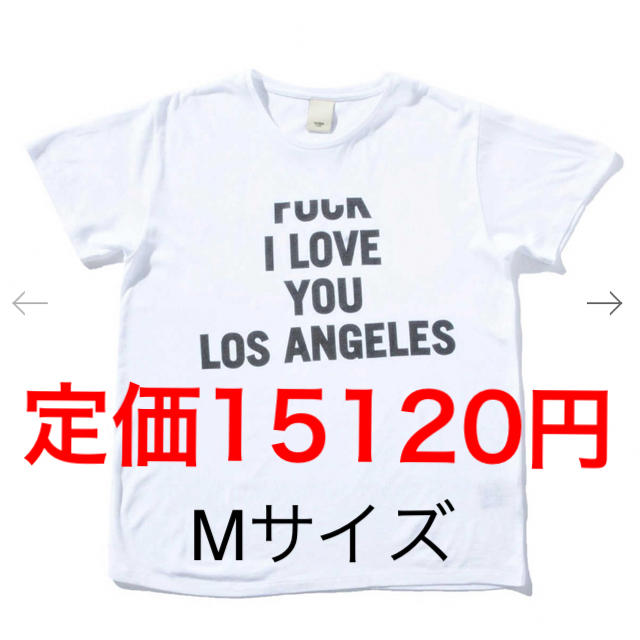 Ron Herman(ロンハーマン)のMサイズ Herman market i love you LA tee メンズのトップス(Tシャツ/カットソー(半袖/袖なし))の商品写真