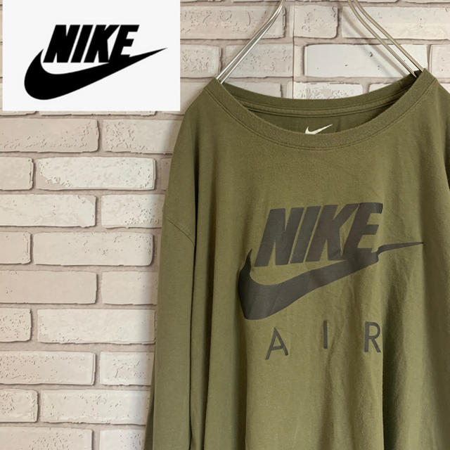 NIKE(ナイキ)のcoji-coji様専用90s 古着 ナイキ XXL スウォッシュ  メンズのトップス(Tシャツ/カットソー(七分/長袖))の商品写真