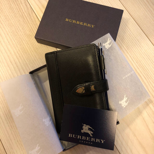 BURBERRY(バーバリー)のBURBERRY バーバリーシステム手帳　ミニ5 穴 メンズのファッション小物(手帳)の商品写真