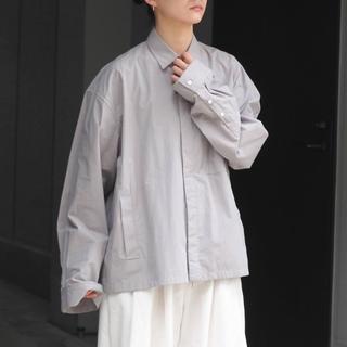 サンシー(SUNSEA)のstein Over Sleeve Combine Shirt Jacket(シャツ)