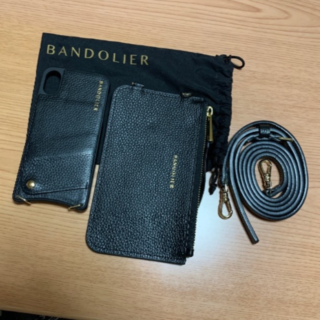 BANDOLIER バンドリヤー iphoneX/XS スマホケースブラック