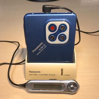 パナソニック(Panasonic)の【美品DE完動品】Panasonic MD WALKMAN SJ-MJ10(ポータブルプレーヤー)