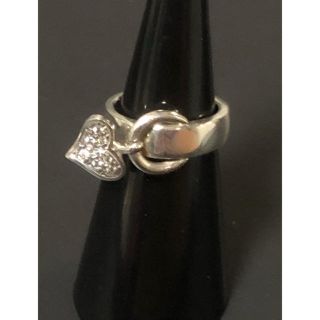 スタージュエリー(STAR JEWELRY)のスタージュエリー　シルバー925  ハートバックル　リング　値下げ(リング(指輪))