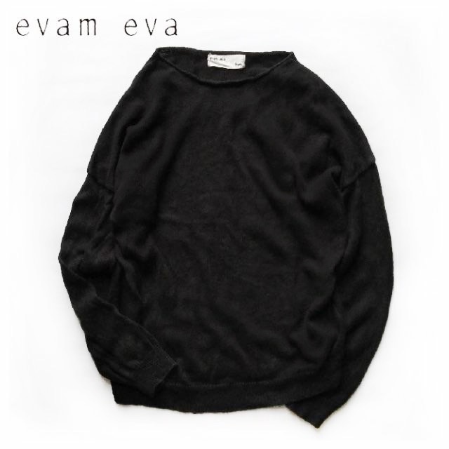 evam eva✨エヴァムエヴァ 麻 リネン100% ボートネック プルオーバー