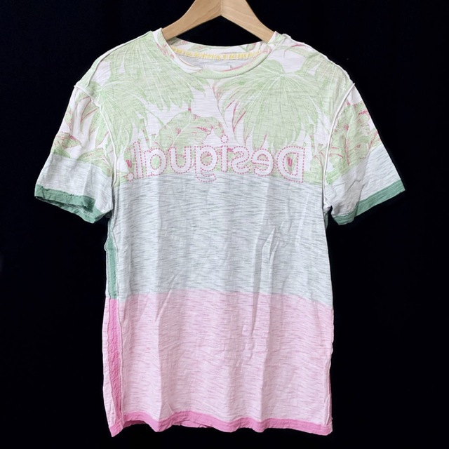 DESIGUAL(デシグアル)のデシグアル Desigual Tシャツ カットソー メンズ S 半袖 リバース メンズのトップス(Tシャツ/カットソー(半袖/袖なし))の商品写真