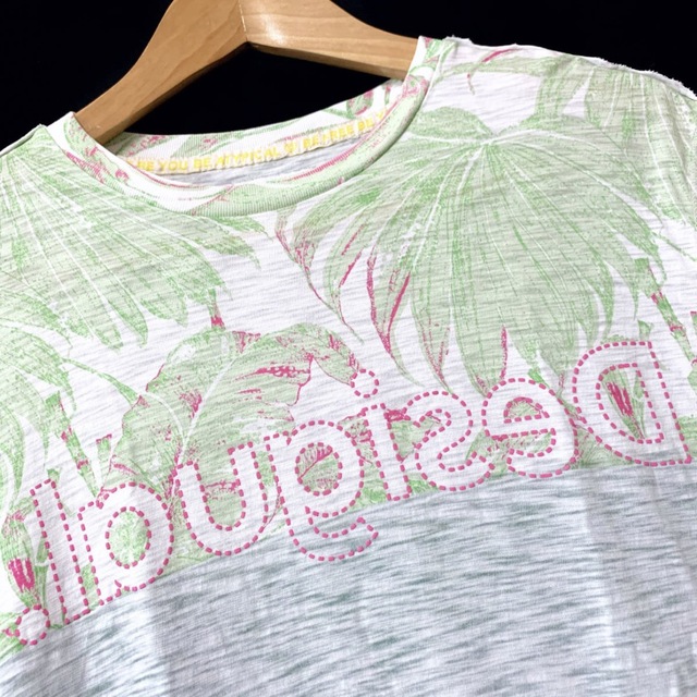 DESIGUAL(デシグアル)のデシグアル Desigual Tシャツ カットソー メンズ S 半袖 リバース メンズのトップス(Tシャツ/カットソー(半袖/袖なし))の商品写真