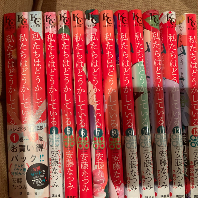 女性漫画私たちはどうかしている　全巻　1〜13巻