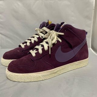 ナイキ(NIKE)のNIKE DUNK HIGH SUEDE×croco激レア　ビンテージ　美品(スニーカー)