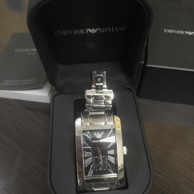 Emporio Armani(エンポリオアルマーニ)のミホ様専用 EMPORIO時計 メンズの時計(金属ベルト)の商品写真
