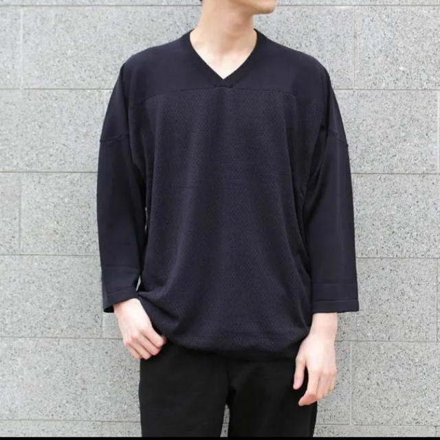 COMOLI CASHMERE MESH KNIT サイズ3-