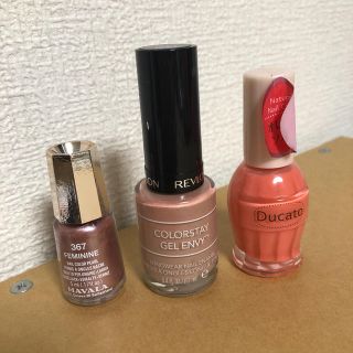 レブロン(REVLON)のネイルカラー　マニキュア　3本セット(マニキュア)