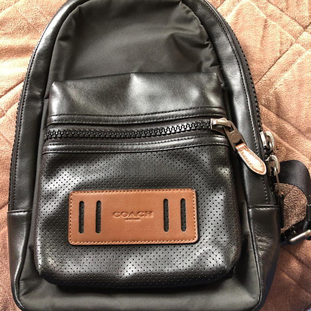 COACH ショルダーバッグ 黒 メンズ