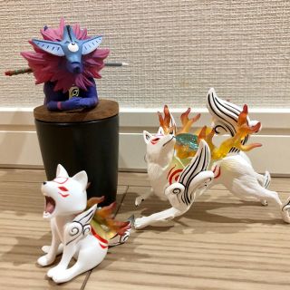 大神&大神伝　ぬーどるストッパーフィギュアぷち　全3種