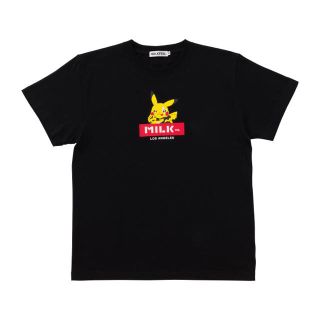 ほぼ新品　ミルクフェド　MILK FED ポケモン　パーカー　ピカチュウ　黒