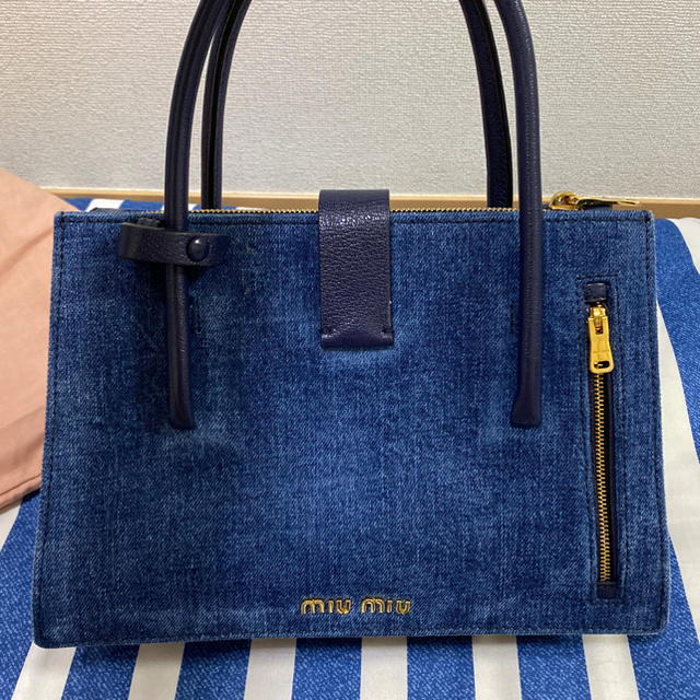 MIU MIU デニムハンドバッグ 2