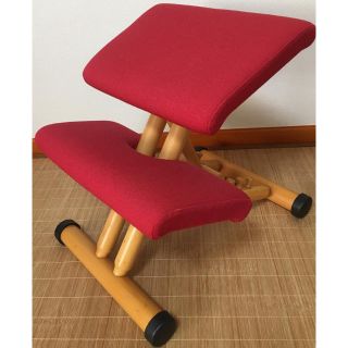 ストッケ(Stokke)の【美品】STOKKE  バランスチェア(デスクチェア)