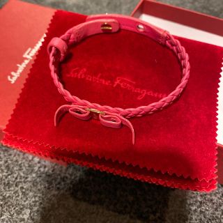 サルヴァトーレフェラガモ(Salvatore Ferragamo)のサルヴァトーレフェラガモ　レザーブレスレット　あれまつむしさん専用(ブレスレット/バングル)