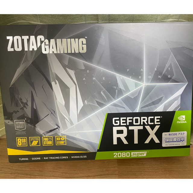 スマホ/家電/カメラZOTAC ゾタック GAMING GeForce RTX 2080 SUPER