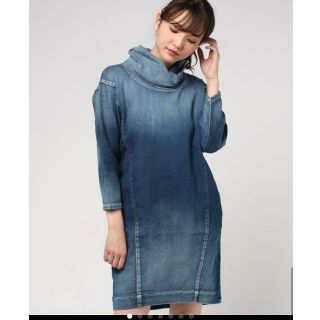 ヤヌーク(YANUK)のヤヌーク👗DENIT（デニット）(ひざ丈ワンピース)