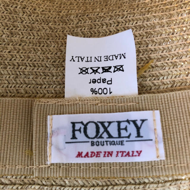 FOXEY(フォクシー)のフォクシーの帽子 レディースの帽子(麦わら帽子/ストローハット)の商品写真