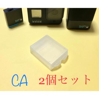 ゴープロ(GoPro)の新品 Gopro ゴープロ専用 バッテリ保管 ケース ２個セット おまけ付き(その他)