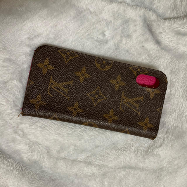 LOUIS VUITTON(ルイヴィトン)のルイヴィトン　iPhoneケース　XS ピンク スマホ/家電/カメラのスマホアクセサリー(iPhoneケース)の商品写真